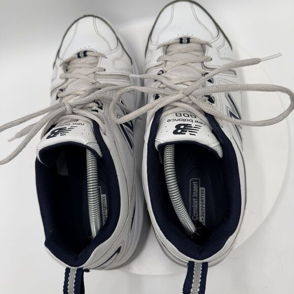 New Balance Mens 608 V5 MX608WN5 White Casual Shoes Sneakers Size 10.5 4E - Picture 7 of 9
